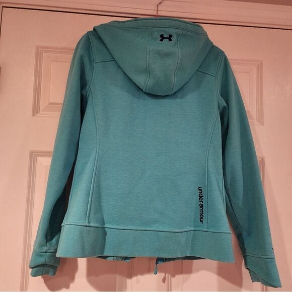 Under Armour Storm bright blue warm active jacket Zip Up S - Picture 4 of 8